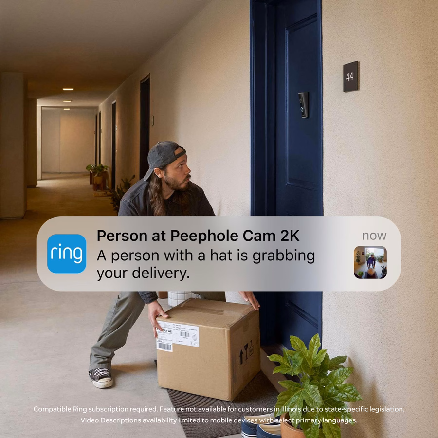 Peephole Cam 2K Το νεότερο μοντέλο